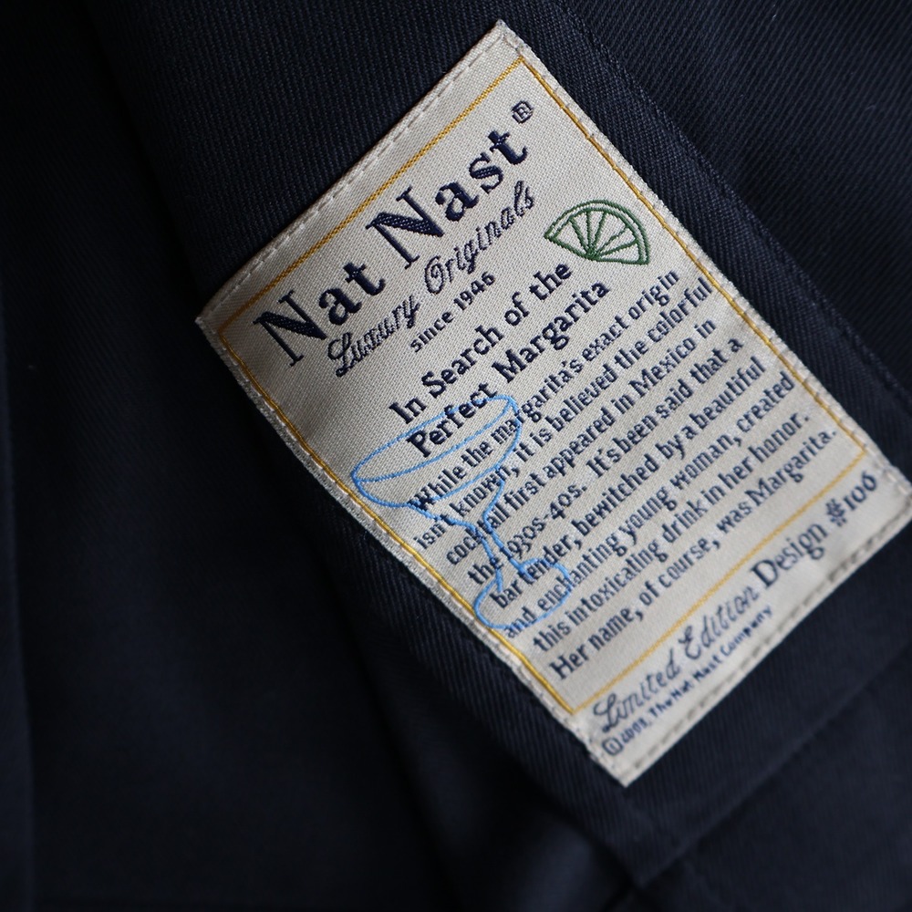 Vintage Nat Nast Silk Shirt Mens XXL In Search of the Perfect Margarita Camp - Picture 6 of 9